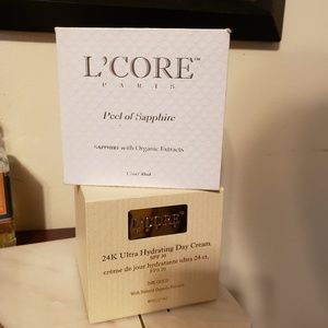 L'core 24 karat hydrating Cream and peel FREE